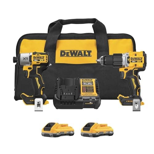 DeWalt 20V MAX XR Hammer Drill and Impact Driver Combo Kit