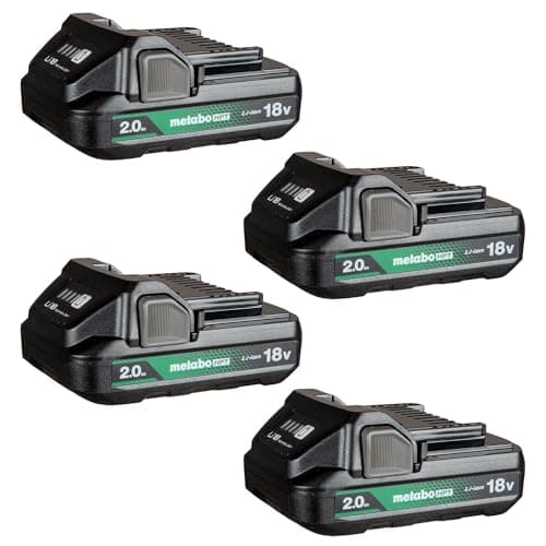 Metabo HPT 18V 2.0Ah Battery 4-Pack