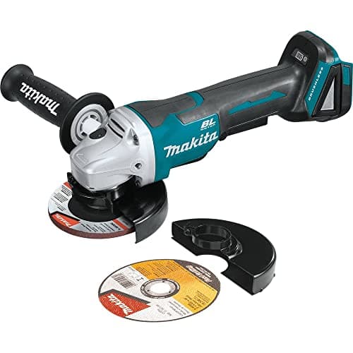 Makita 18V LXT Brushless 4-1/2"/5" Paddle-Switch Angle Grinder