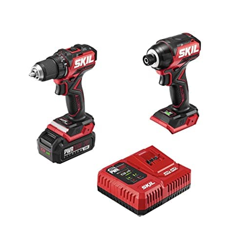 Skil PWRCore 20 Brushless Compact Drill and Impact Driver Kit