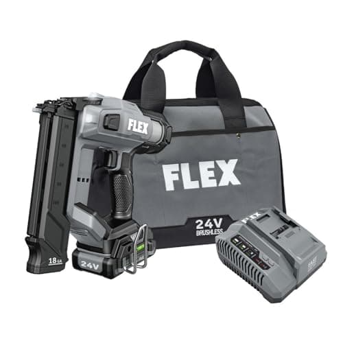 Flex 24V Brushless 18-Gauge Brad Nailer Kit