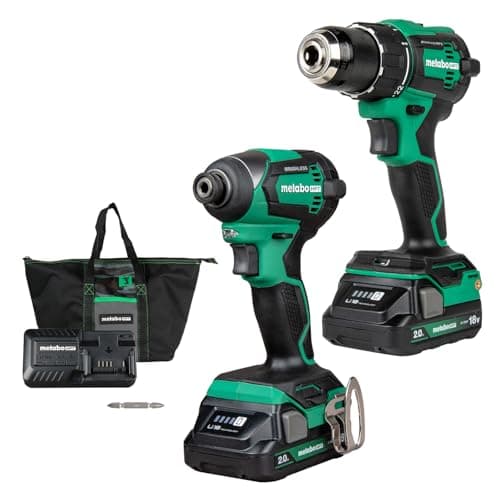 Metabo HPT 18V Brushless Drill and Impact Driver Combo Kit