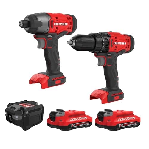 Craftsman V20 Drill and Impact Driver Combo Kit