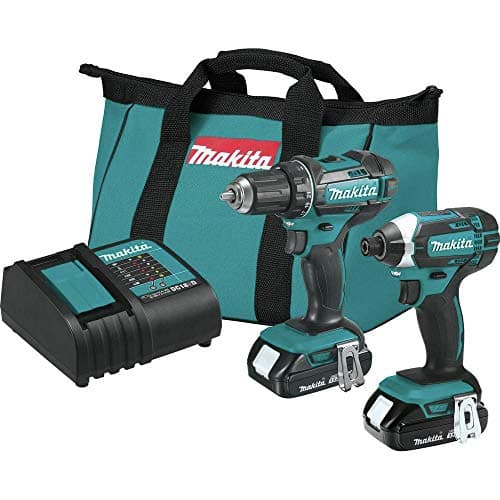 Makita 18V LXT Compact 2-Piece Combo Kit (1.5Ah)